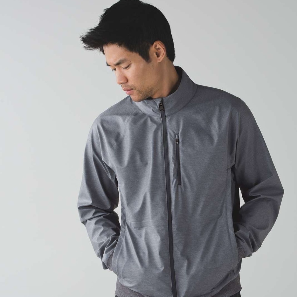 (NWOT Medium) Lululemon Brut Jacket Slate/Blue